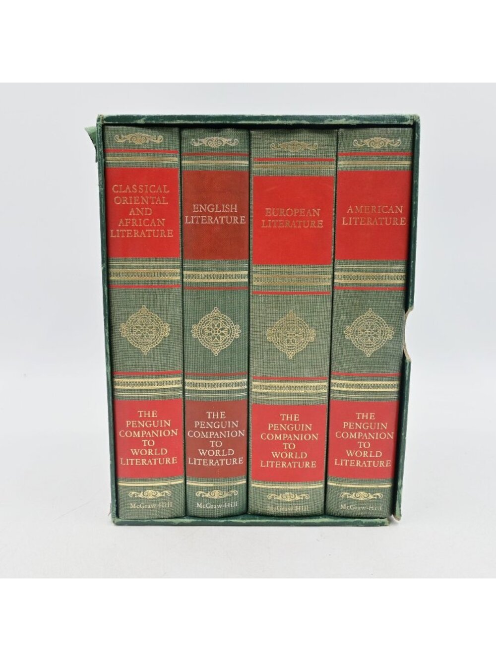 The Penguin Companion To World Literature 4 Volume Set By McGraw-Hill 1971